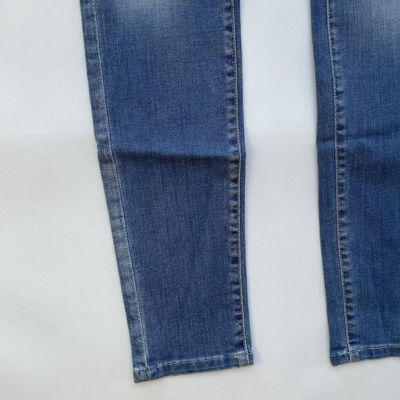 Guess Women’s Power Curvy Sophia Mid Rise Skinny Jeans Light Blue Size 24 - Picture 3 of 11